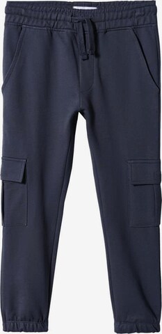 MANGO KIDS Regular Pants 'Palermo' in Blue: front