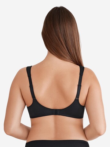 FELINA T-shirt Bra 'Pure Balance' in Black