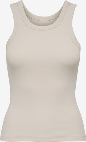 ONLY Top 'ONLVAL' in Grau: Vorderseite