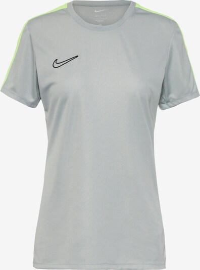 NIKE Functioneel shirt 'Academy23' in de kleur Grijs / Limoen / Zwart, Productweergave