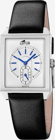 Lotus Analoog horloge 'Watch Square Series' in Zilver: voorkant