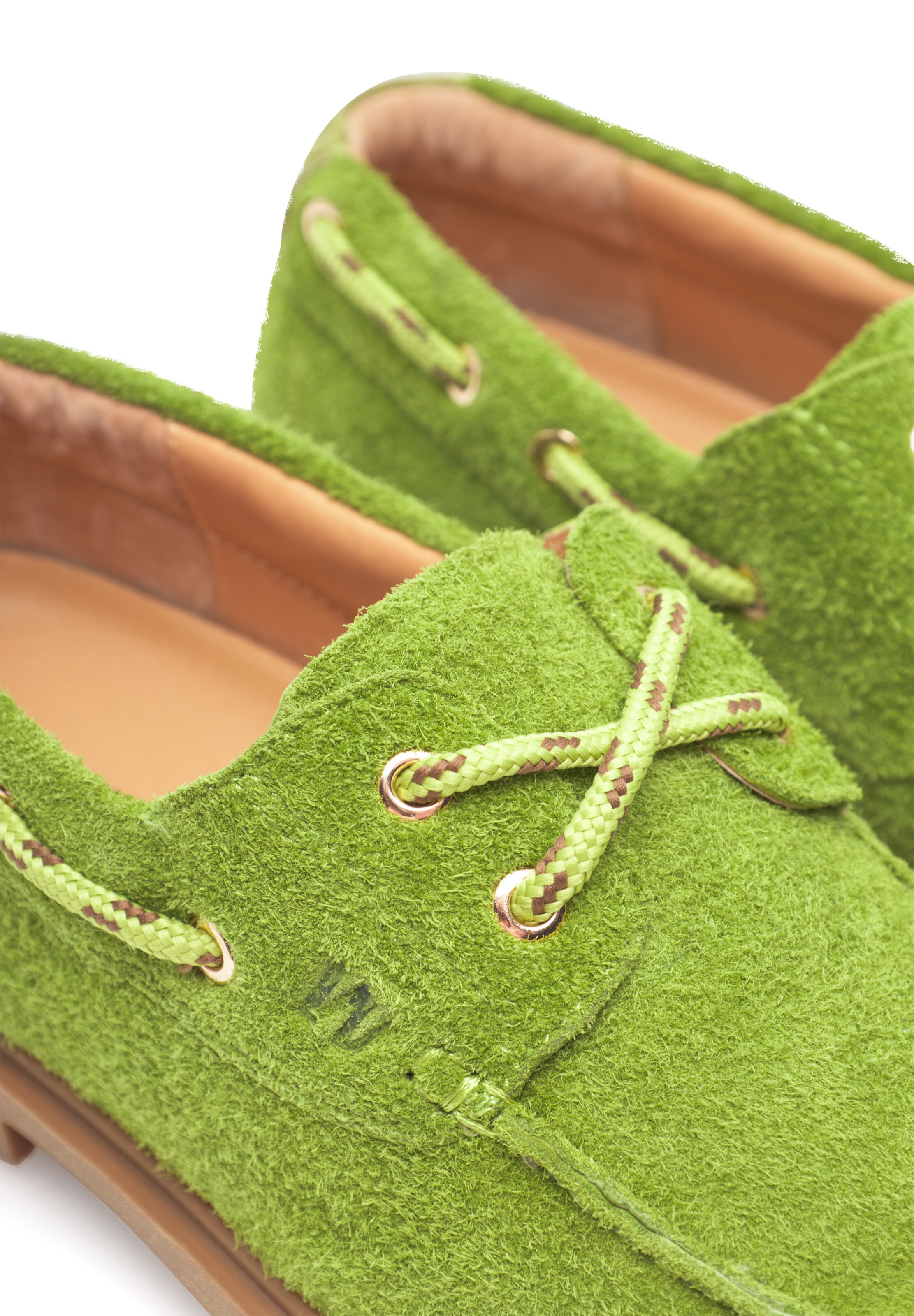 WODEN Veterschoen 'Johanne' in Groen