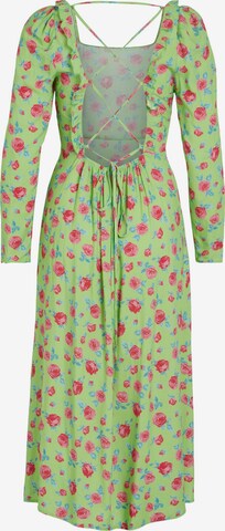 Robe 'ROSEY' VILA en vert