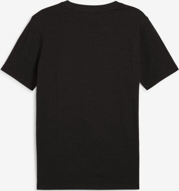 PUMA Λειτουργικό μπλουζάκι 'Hoops' σε μαύρο