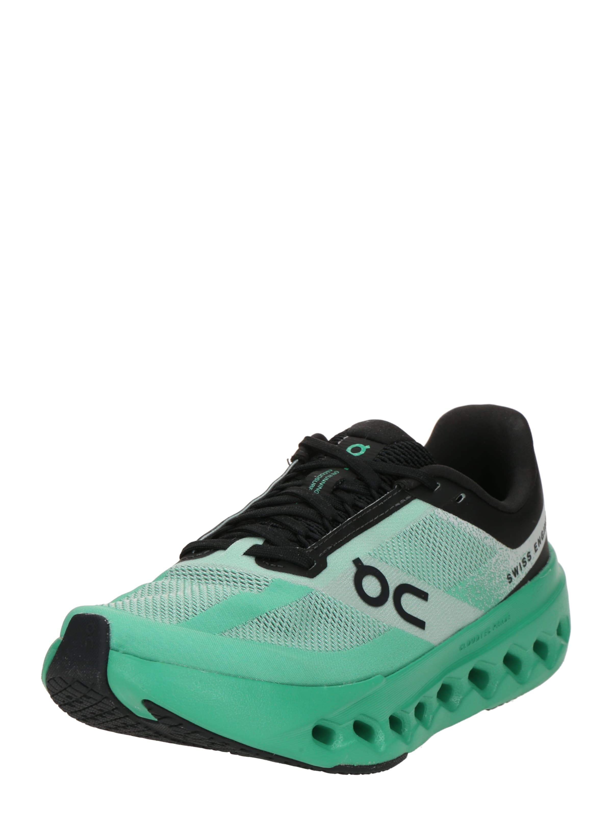 On Jooksujalats 'Cloudsurfer Next', värv roheline: eest vaates