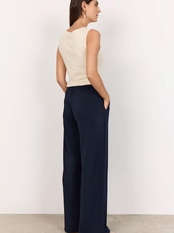 Soyaconcept Regular Trousers 'Soyaconcept Banu265 broek navy' in Blue