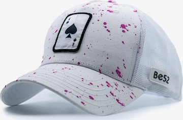 Casquette 'Ace splash premium' Be52 en blanc : devant