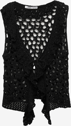 Vestă tricotată Pull&Bear pe negru, Vizualizare produs
