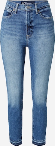 GAP Skinny Jeans in Blue: front