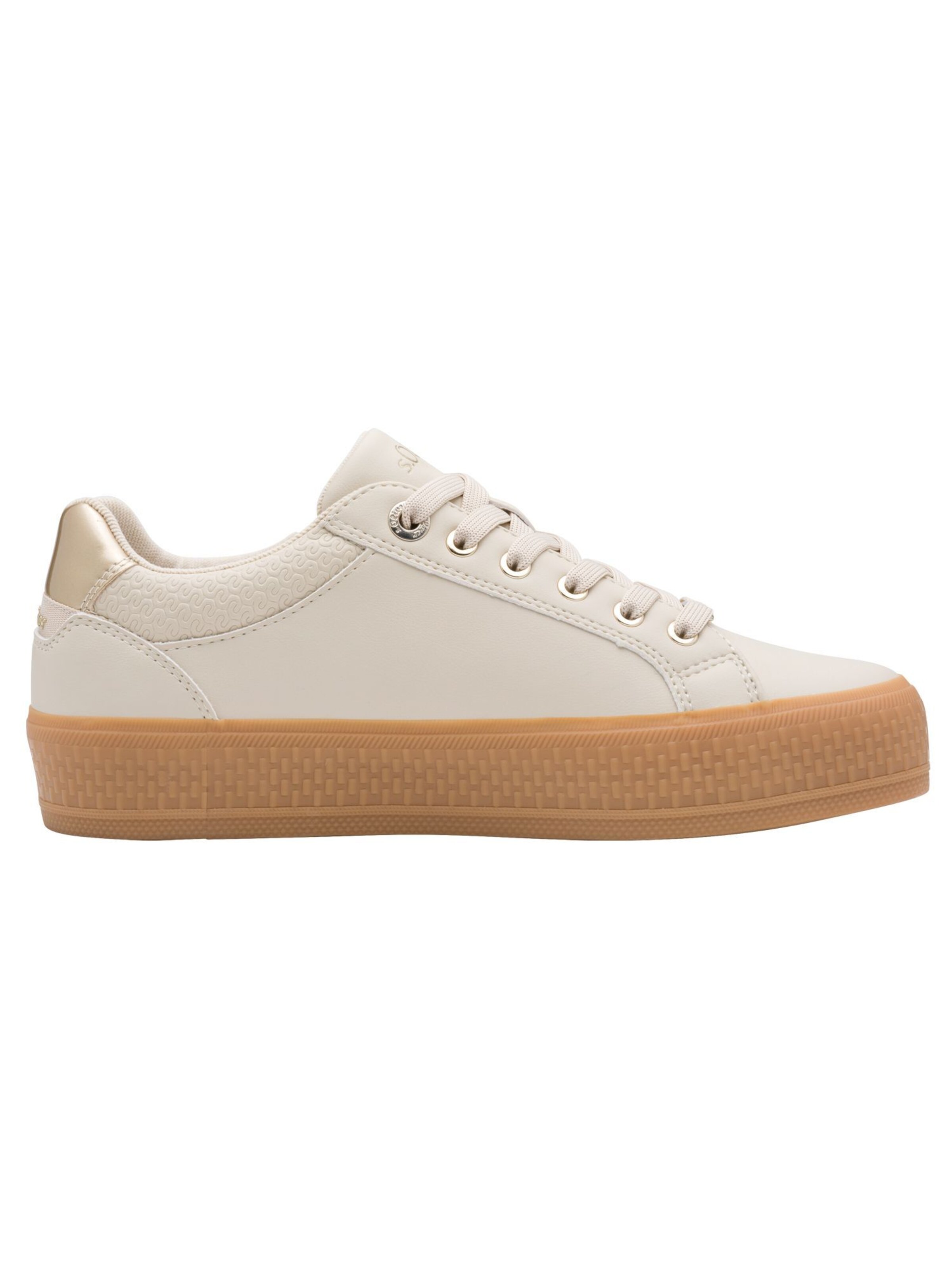 s.Oliver Sneaker in Beige