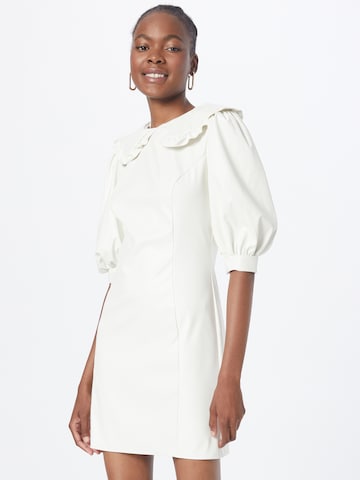 Dorothy Perkins Shirt Dress in White: front