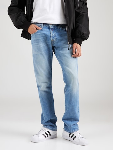 REPLAY Slimfit Jeans 'WAITOM' in Blauw: voorkant