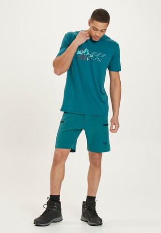 Whistler Regular Trekkingshorts 'FRESCO M' in Blau