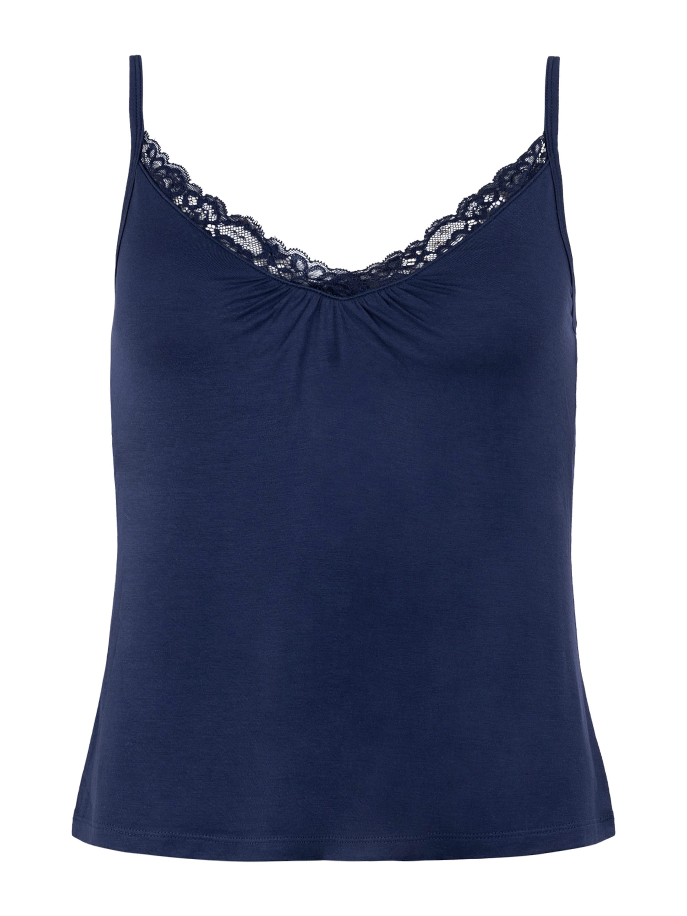 Dorina - Camiseta para dormir 'CAMISOLE' en azul: frente