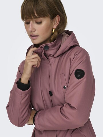ONLY Between-seasons parka in Brown