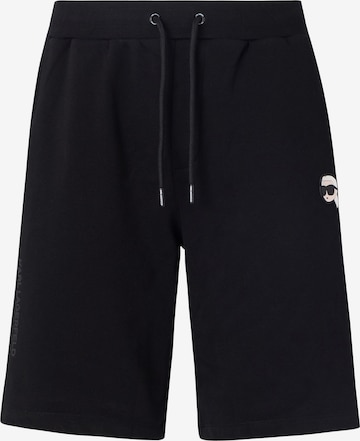 Pantaloni di Karl Lagerfeld in nero: frontale