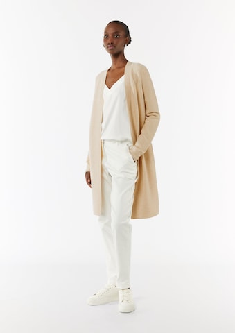 Cardigan COMMA en beige : devant