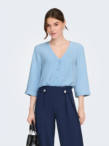 JDY Blúzka 'JDYCAPOTE' - Modrá: predná strana