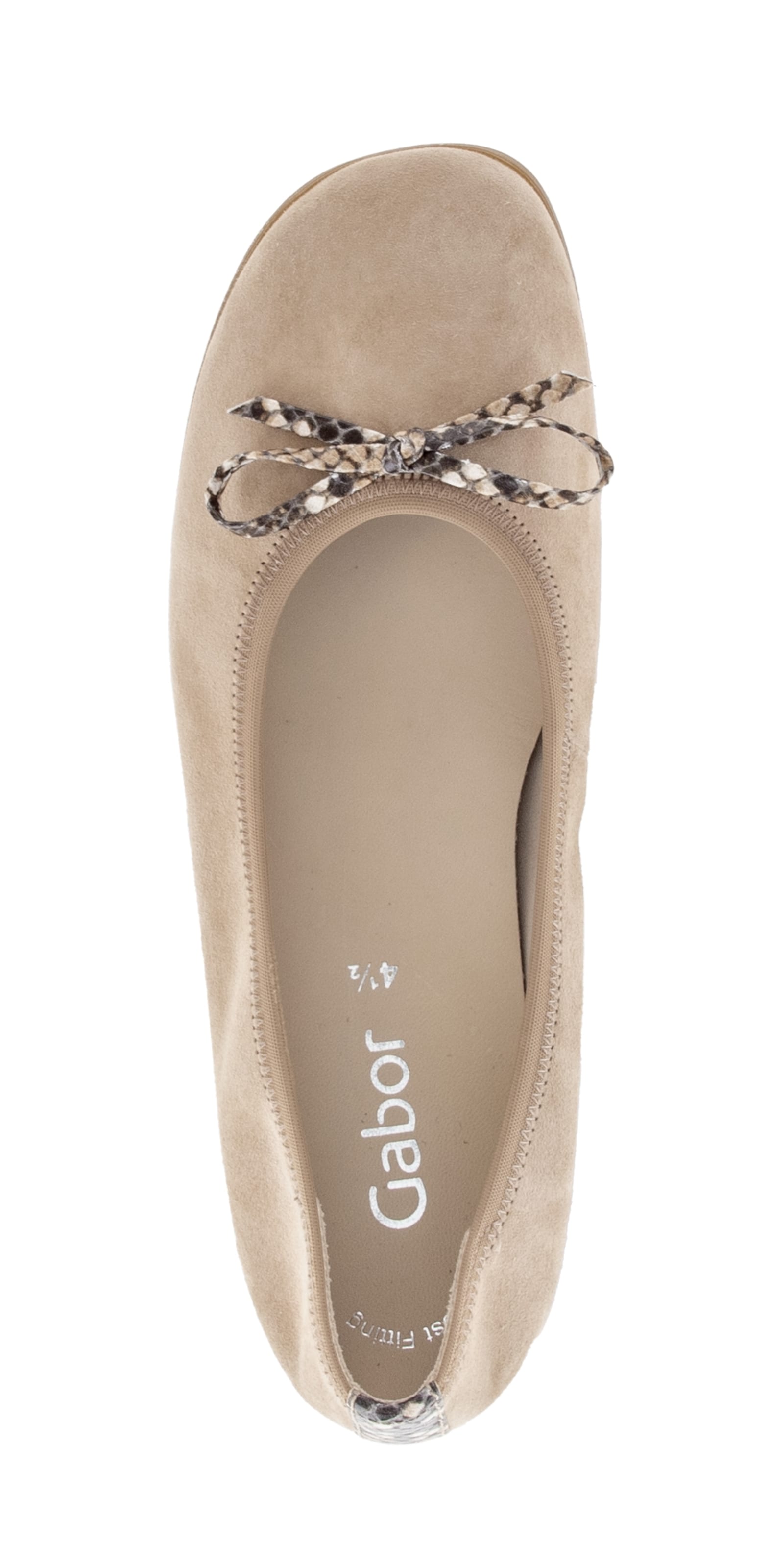 GABOR Ballet Flats in Beige