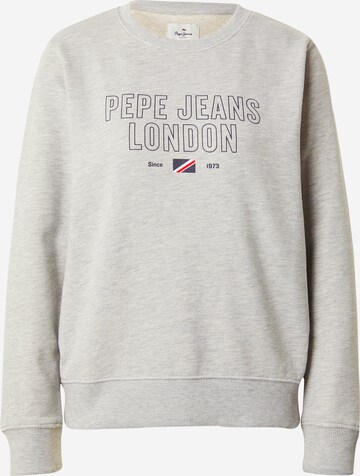 Pepe Jeans Sweatshirt 'SHANTALL' i grå: framsida