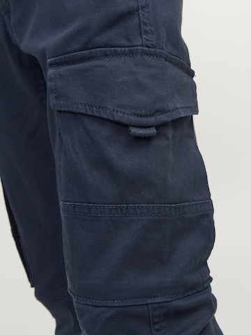 Jack & Jones Junior Baggy Broek 'paul' in Blauw