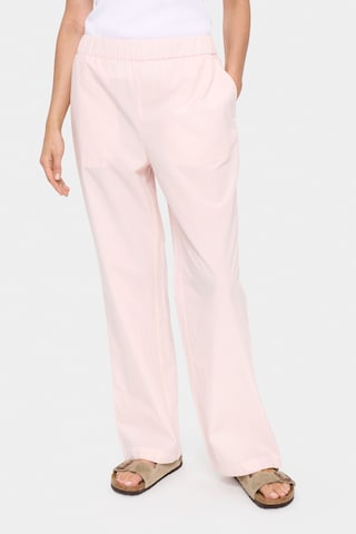 Regular Pantalon 'Findre' SAINT TROPEZ en rose : devant