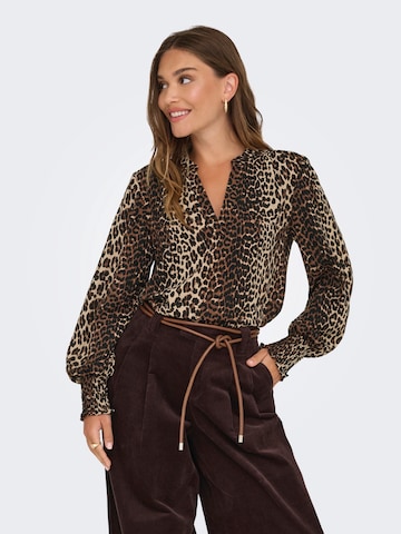 ONLY - Blusa 'ONLMETTE' en negro: frente