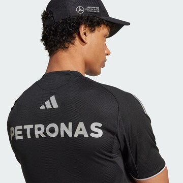 T-Shirt fonctionnel 'Mercedes - AMG Petronas Formula One' ADIDAS PERFORMANCE en noir