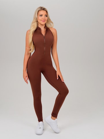 FemmeTone Jumpsuit 'Briseida'‌‌‌‌‌ in Braun
