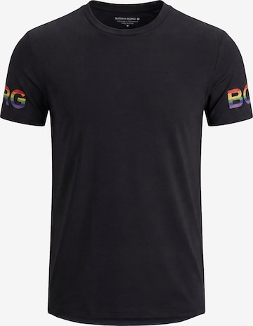 T-Shirt fonctionnel BJÖRN BORG en noir : devant