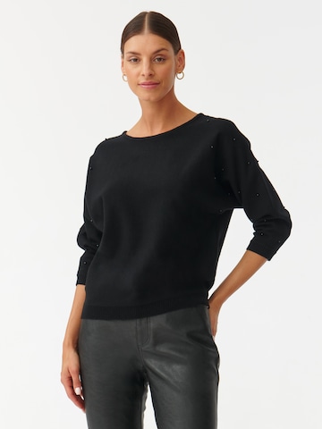 TATUUM Sweater 'PERLO' in Black: front