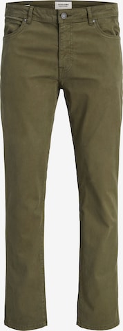 JACK & JONES Bukser 'JPSTClark Finn' i grøn: forside