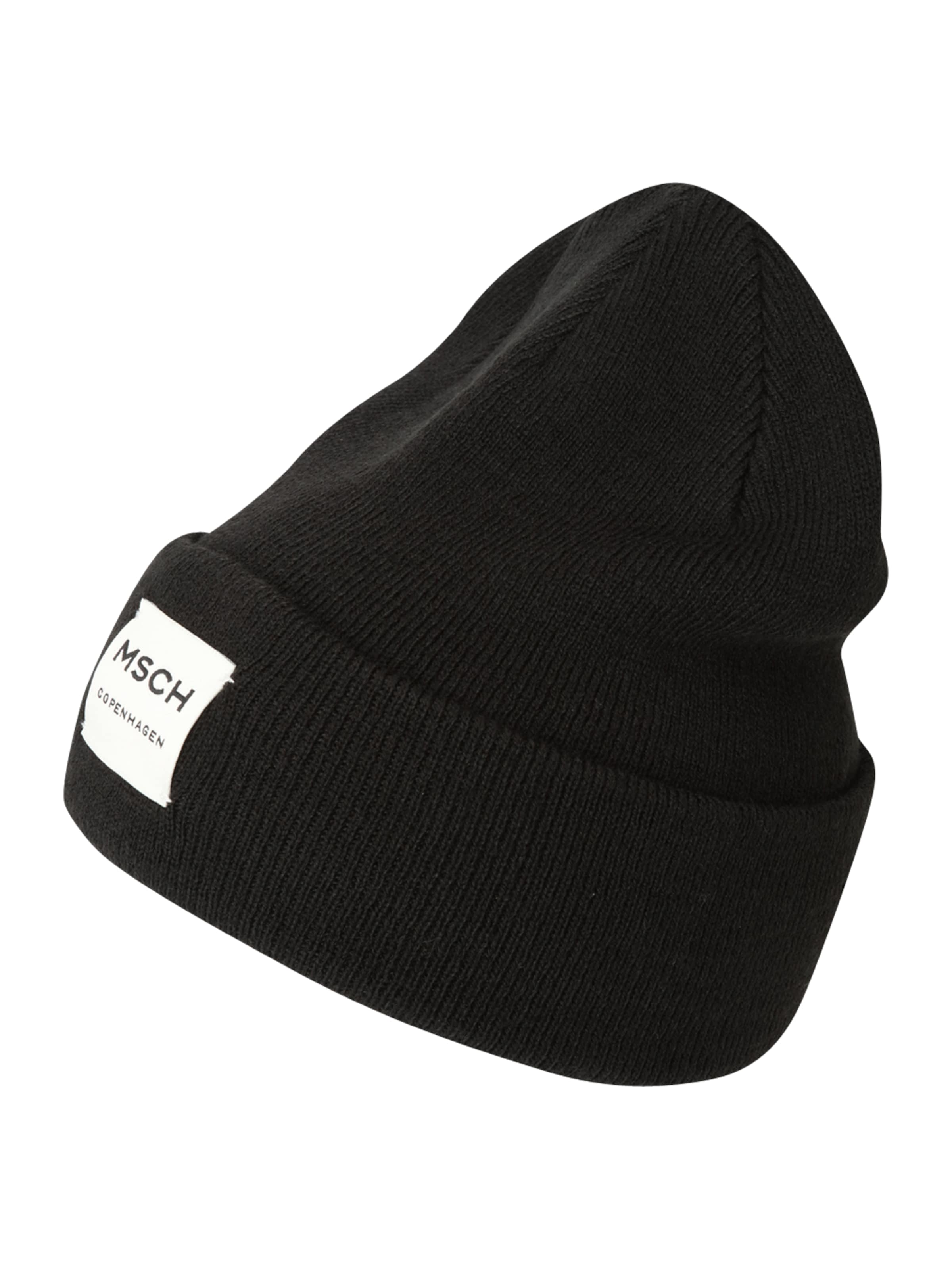 MSCH COPENHAGEN Beanie 'Mojo' in Black: front
