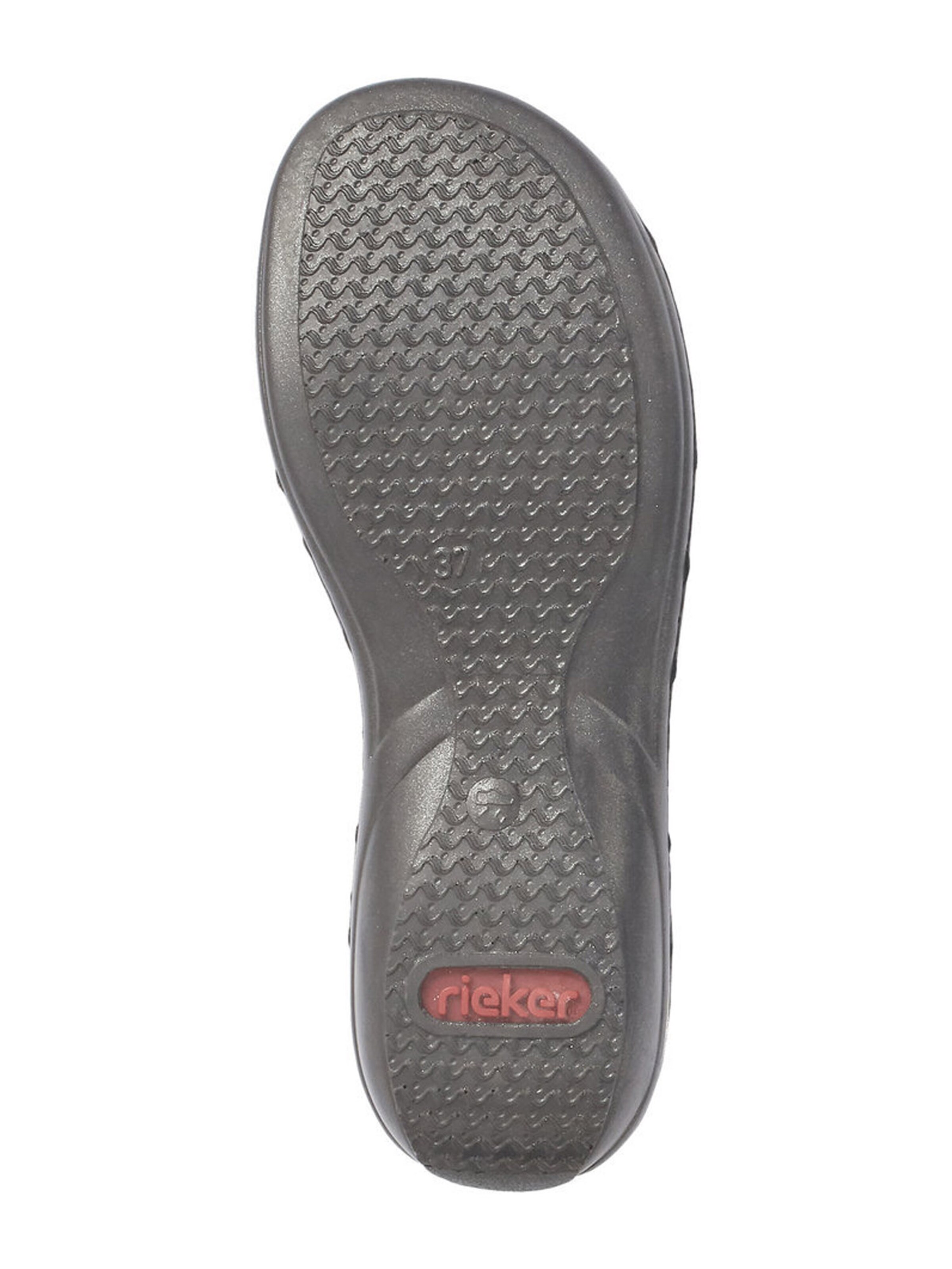 melns Rieker Sandales