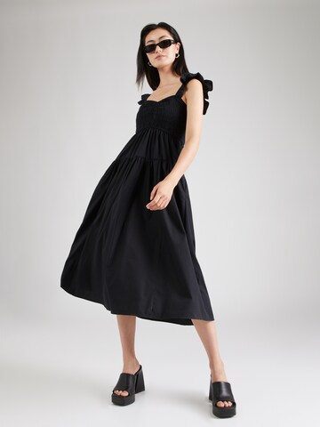 Abercrombie & Fitch Letnia sukienka w kolorze czarny