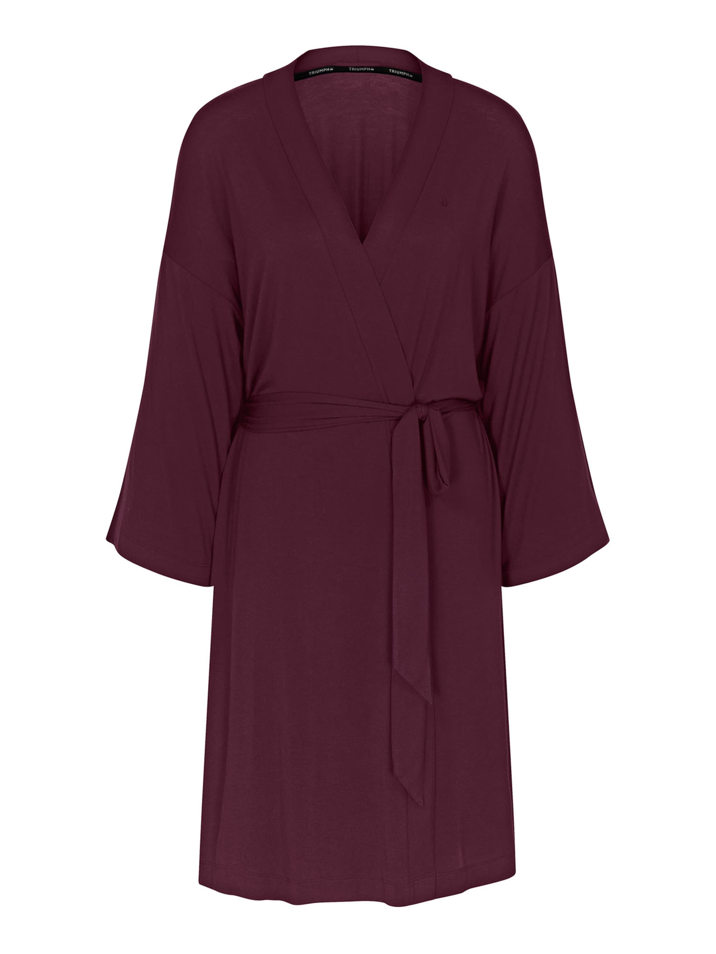 Peignoir court ' Red Label Amourette ' TRIUMPH en rouge : devant