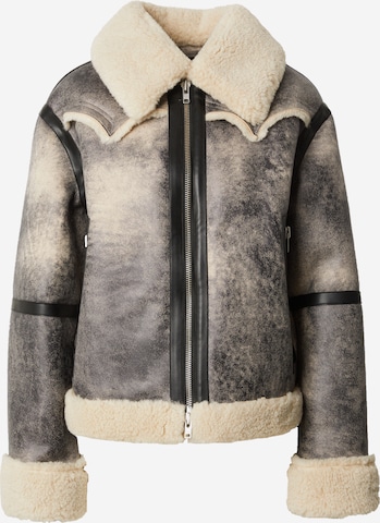 STAND STUDIO Winter Jacket in Beige: front