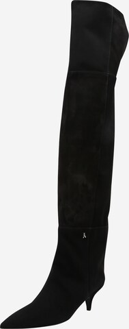 PATRIZIA PEPE Térd feletti csizmák - fekete: elől