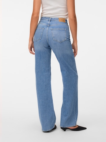 VERO MODA Wide Leg Jeans 'VMTessa' in Blau