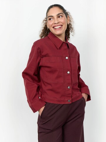 Soyaconcept - Chaqueta de entretiempo ' SC-BESS ' en rojo: frente