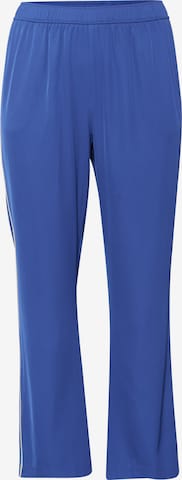 Pantalon KAFFE CURVE en bleu : devant