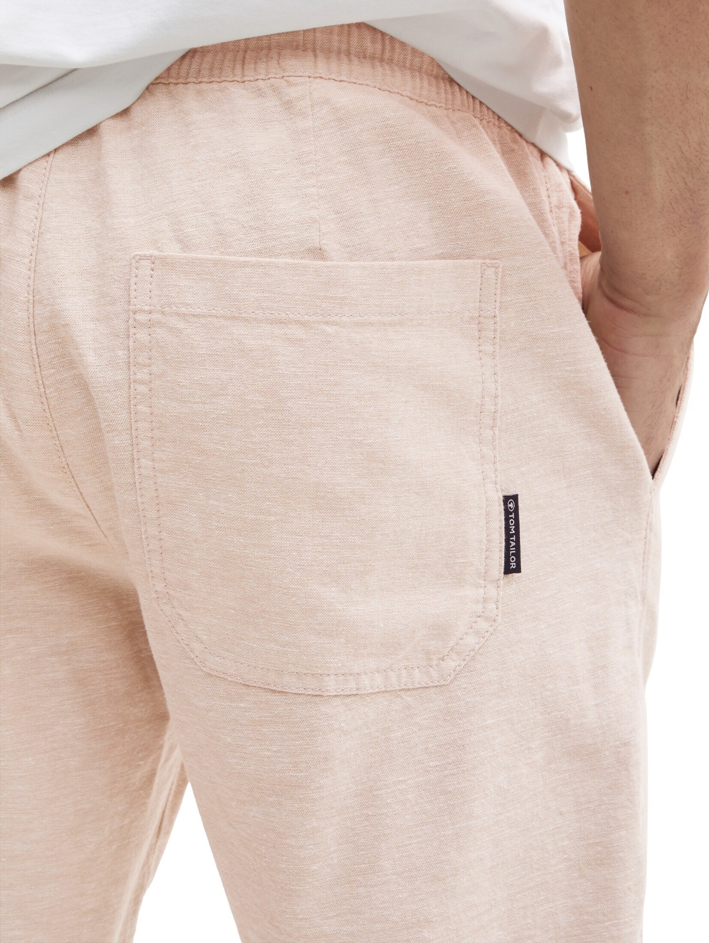 TOM TAILOR Regular Broek in Bruin