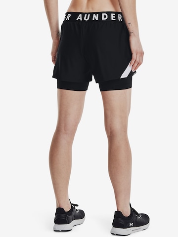 UNDER ARMOUR - regular Pantalón deportivo 'Play Up' en negro