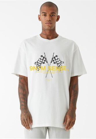 Maglietta di 9N1M SENSE in bianco: frontale