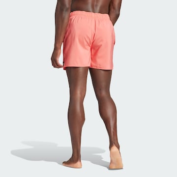 ADIDAS SPORTSWEAR Athletic Swim Trunks in Orange