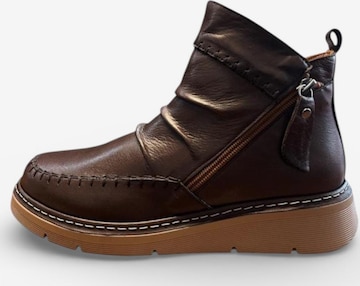 Begoria Boots in Braun: Vorderseite