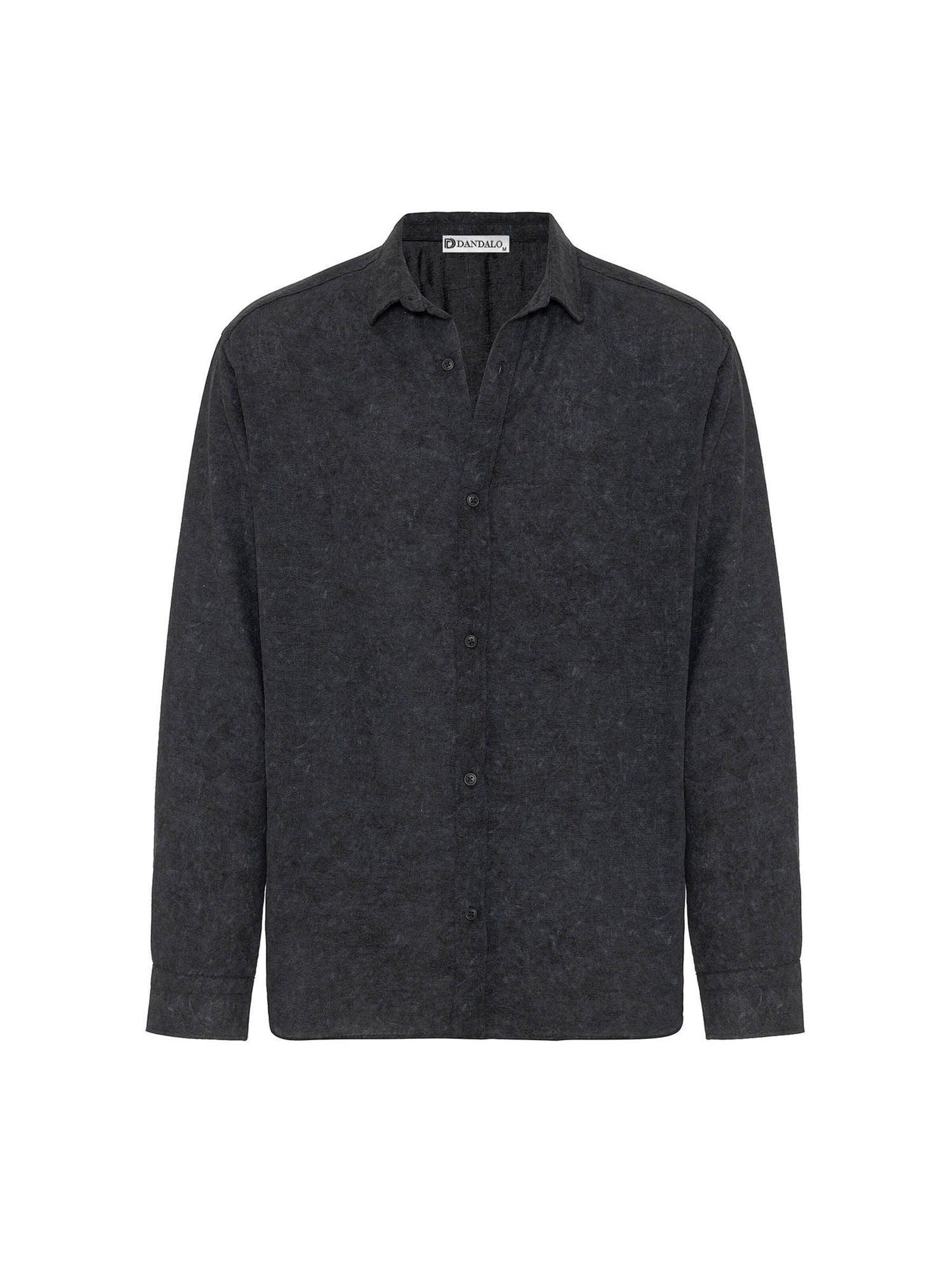 Dandalo Mugav suurus Triiksärk, värv must: eest vaates