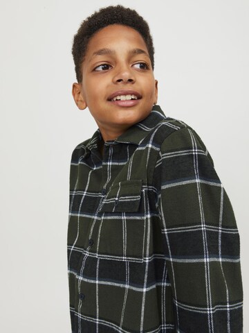 Coupe regular Chemise Jack & Jones Junior en vert