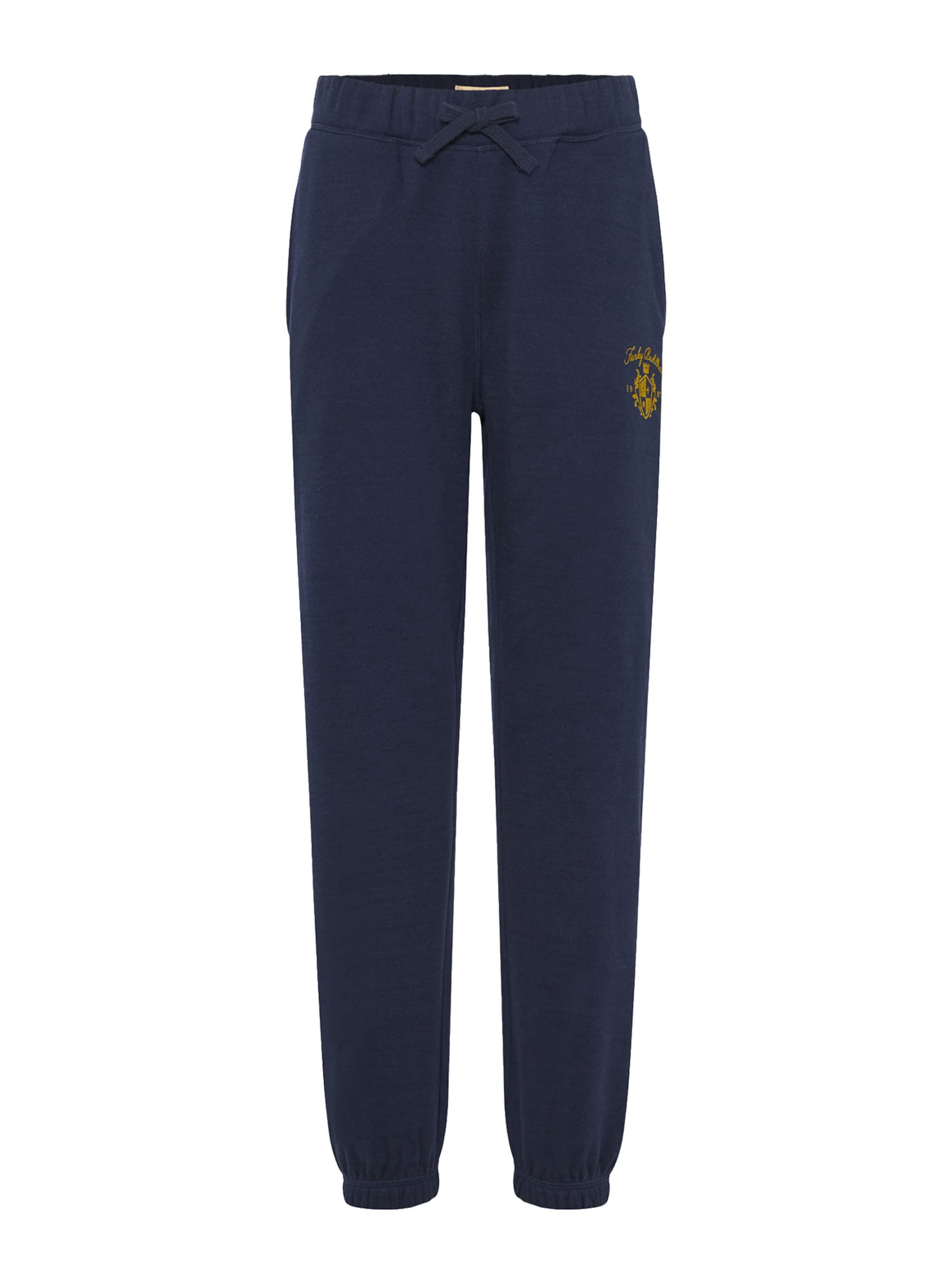 regular Pantaloni di Funky Buddha in blu: frontale