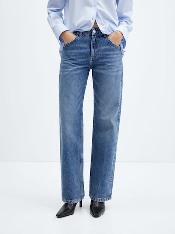 MANGO Regular Jeans 'Miami' in Blauw